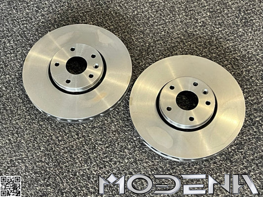 Satz Bremsscheiben Vorderachse VA Brembo Maserati QP IV Ghibli ABS 5 Loch 307 mm